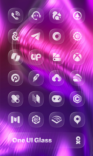 One UI Glass Icon Pack - screenshot 2