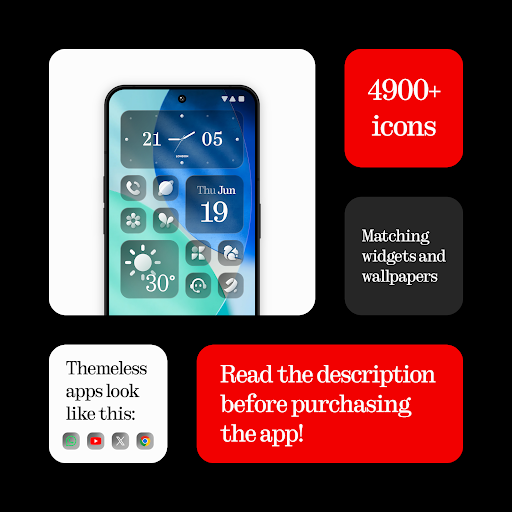 Glass Dark Icon Pack - screenshot 5