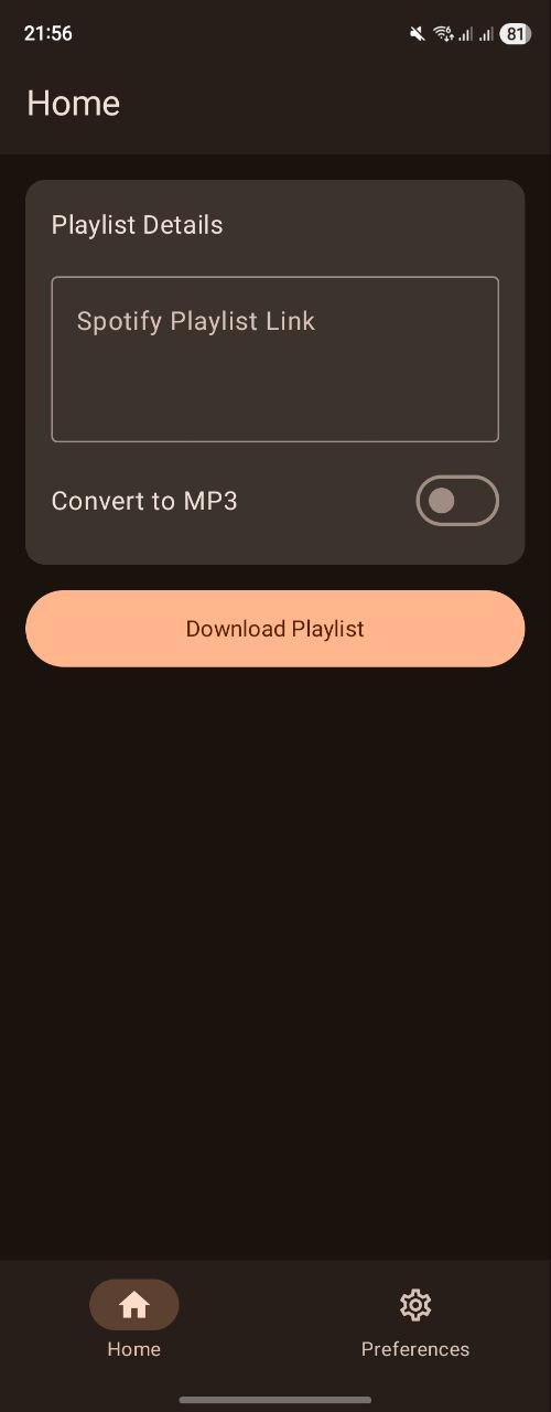 Spotify Playlist Downloader v1.10.0 APK (Latest Version) - screenshot 1
