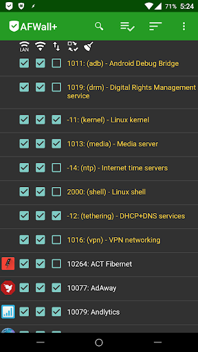 AFWall+ (Donate) - screenshot 1