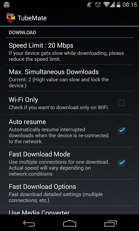 Tubemate APK - screenshot 2