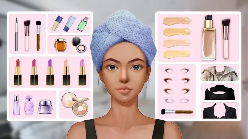 Makeup Stylist Makeup Game - screenshot 1
