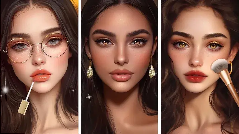 Makeup Stylist Makeup Game - screenshot 2