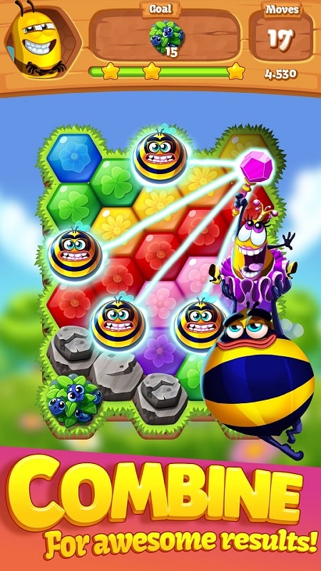 Bee Brilliant Blast APK - screenshot 2