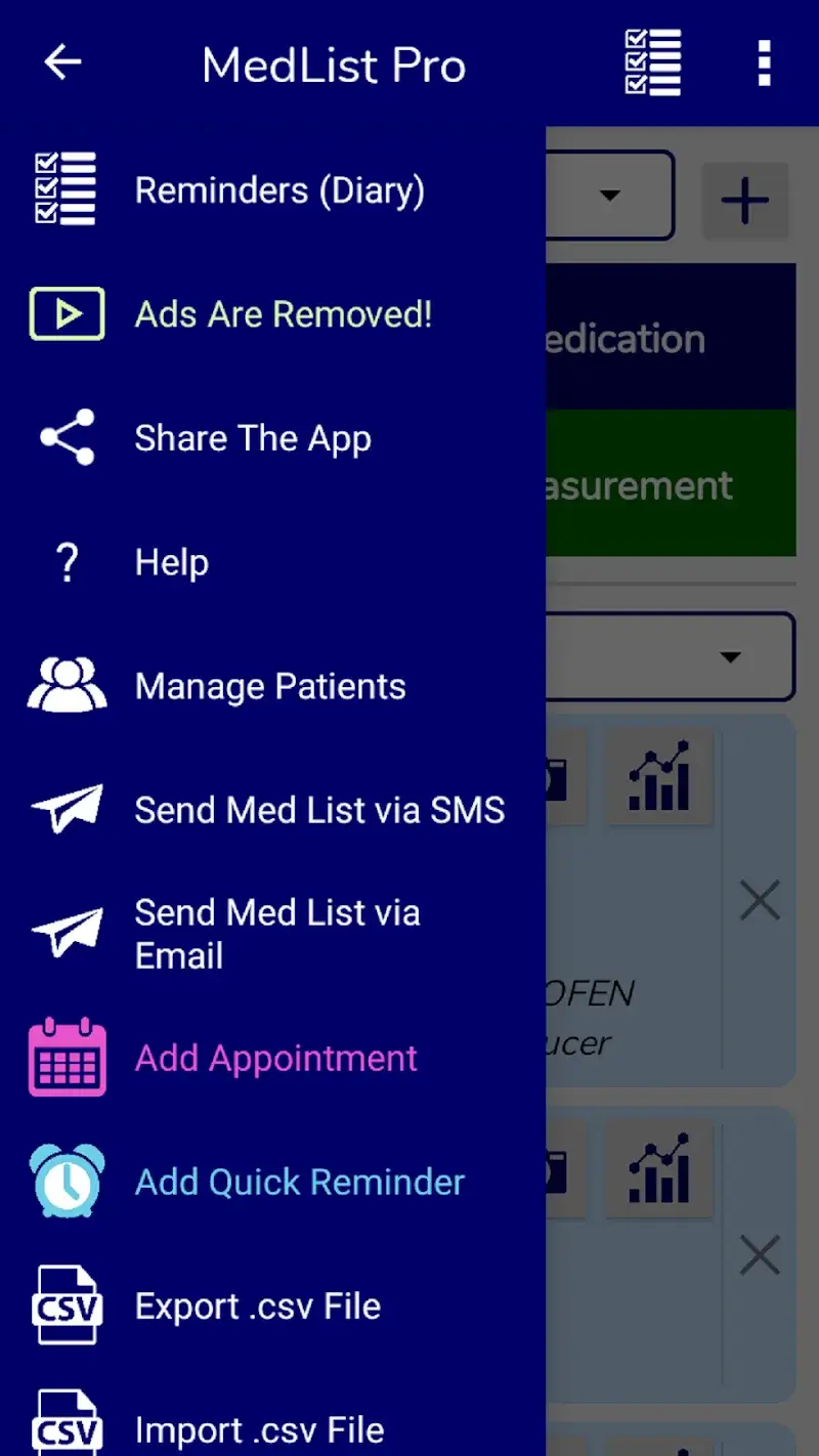 MedList Pro - screenshot 2