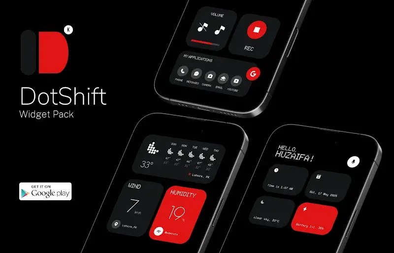 DotShift Widgets For KWGT v1.1.2 APK (Full Version) - screenshot 5