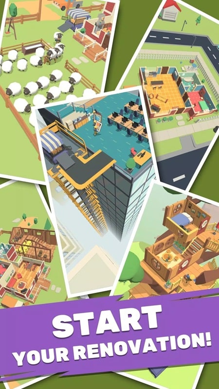 Idle Decoration Inc APK - screenshot 1