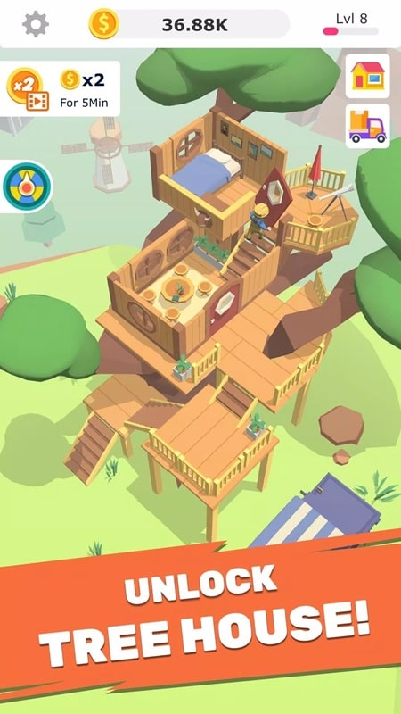 Idle Decoration Inc APK - screenshot 4