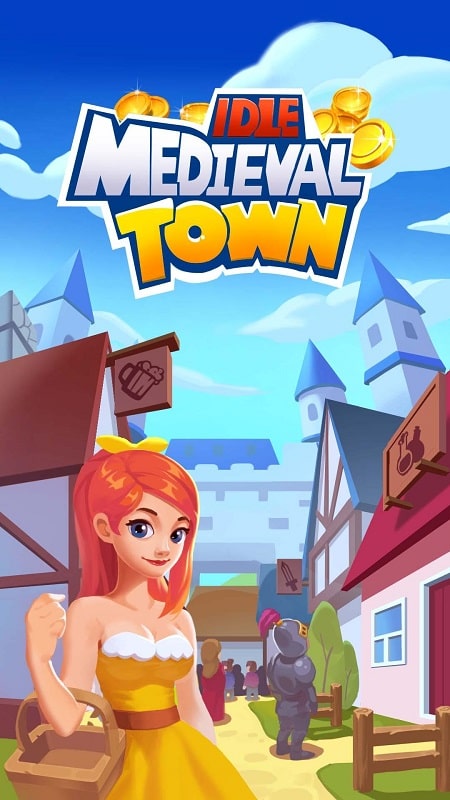 Idle Medieval Town APK - screenshot 1