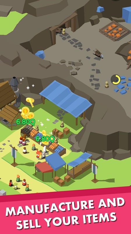 Idle Medieval Town APK - screenshot 5