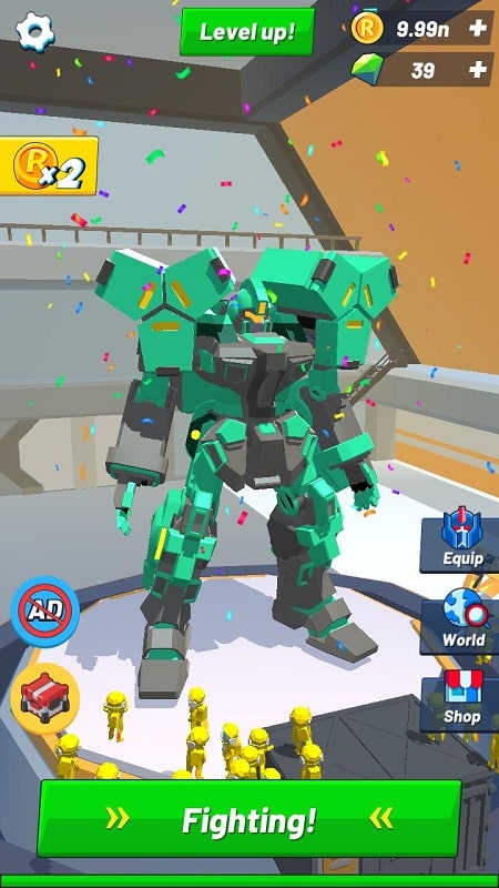 Idle Robot Inc APK - screenshot 3