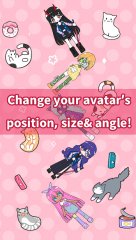 Cute Girl Avatar Maker - Cute Avatar Creator Game - screenshot 1