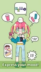 Cute Girl Avatar Maker - Cute Avatar Creator Game - screenshot 2