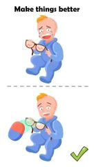 Easy Eraser: Rub out! Puzzle game - screenshot 1