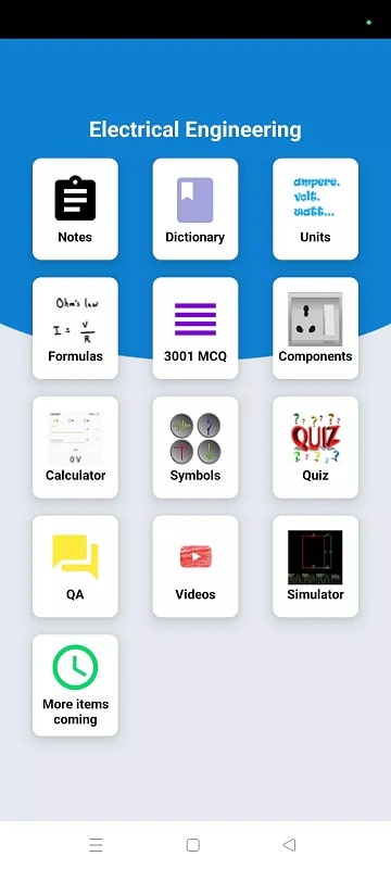 Electrical Engineering Notes APK - screenshot 1