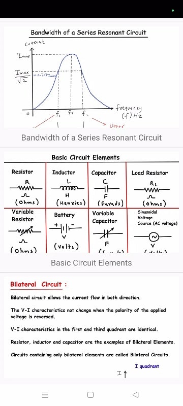 Electrical Engineering Notes APK - screenshot 3