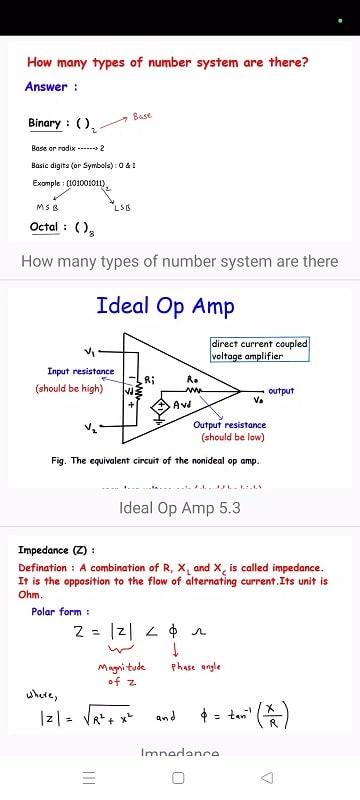 Electrical Engineering Notes APK - screenshot 5