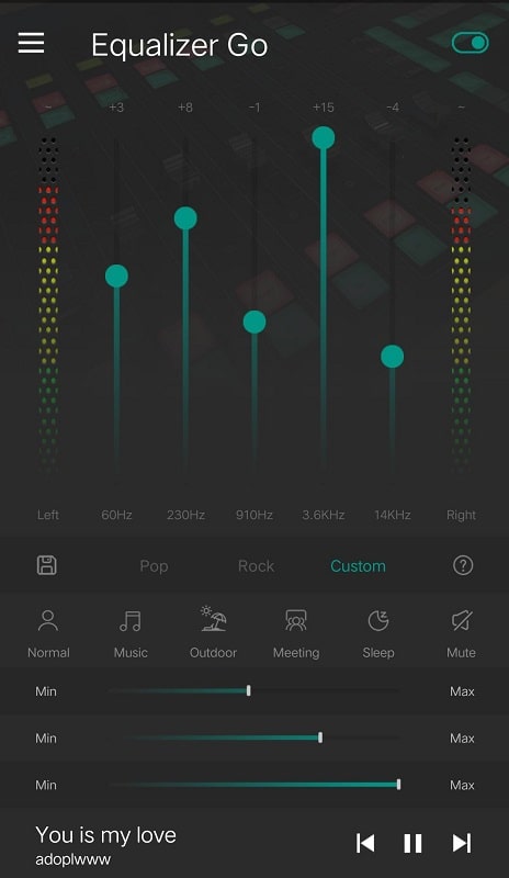 Equalizer – Bass Booster pro APK - screenshot 3