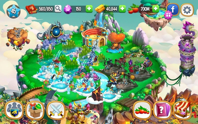 Dragon City Mobile APK - screenshot 1