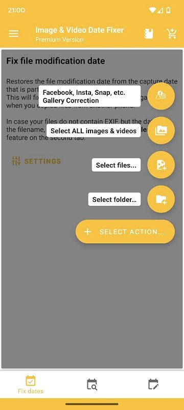 Image &amp; Video Date Fixer APK - screenshot 4