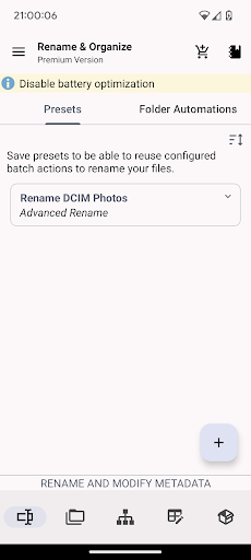 Batch Rename and Organize - screenshot 1
