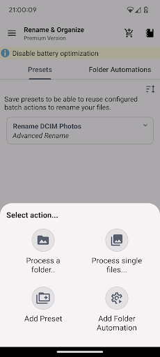Batch Rename and Organize - screenshot 2