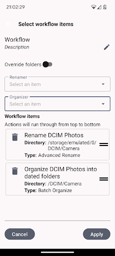 Batch Rename and Organize - screenshot 5