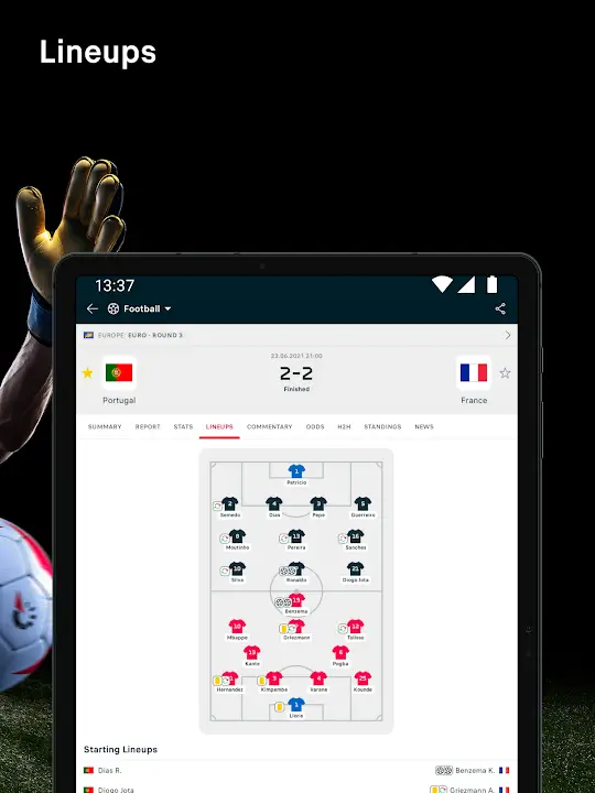 FlashScore Plus - screenshot 1
