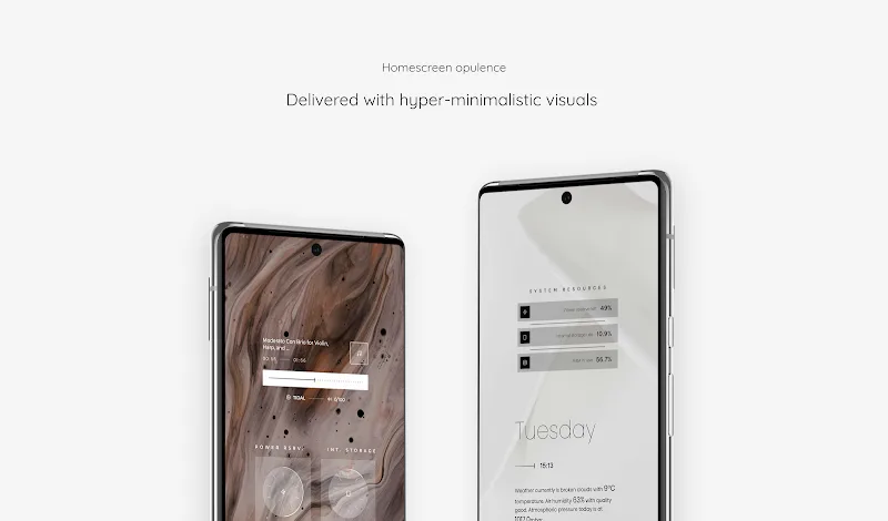 Evoque KWGT v9.4 APK (Full Version) - screenshot 4