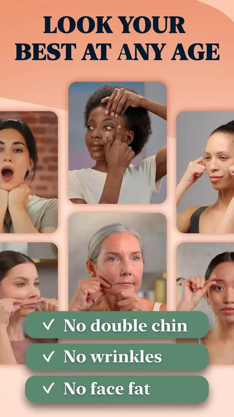 Luvly Face Yoga & Exercise - screenshot 1