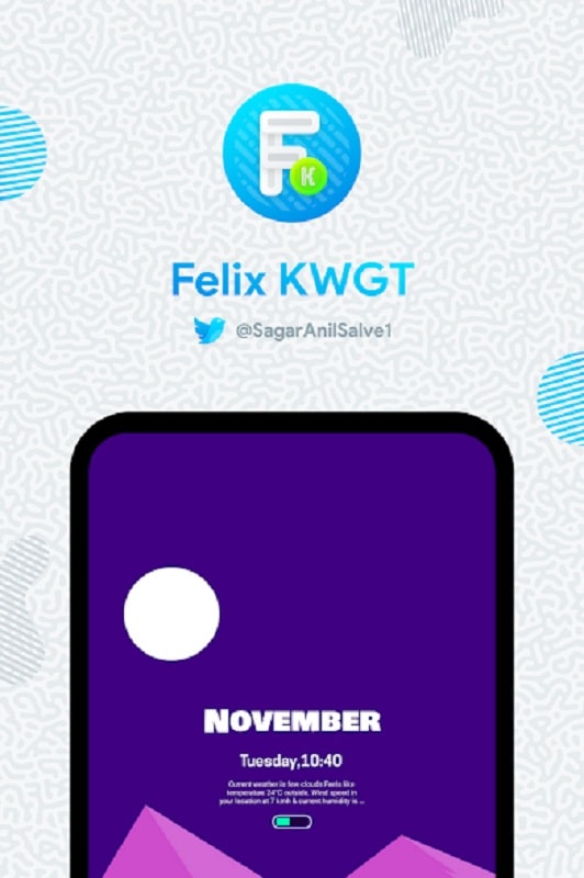 Felix KWGT APK - screenshot 2