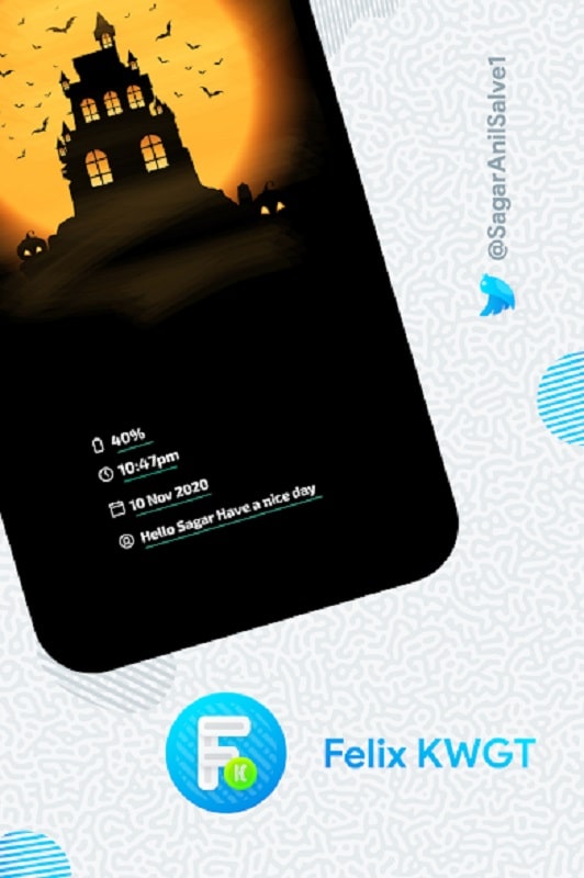 Felix KWGT APK - screenshot 3