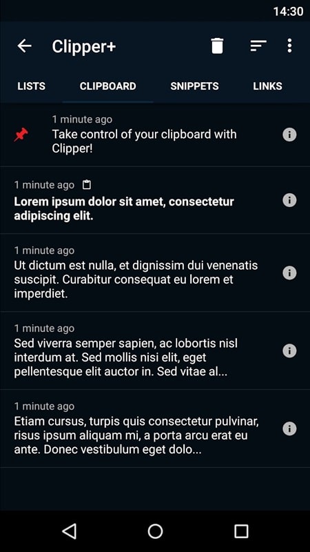 Clipper APK - screenshot 2