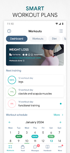 Fitness App - screenshot 1