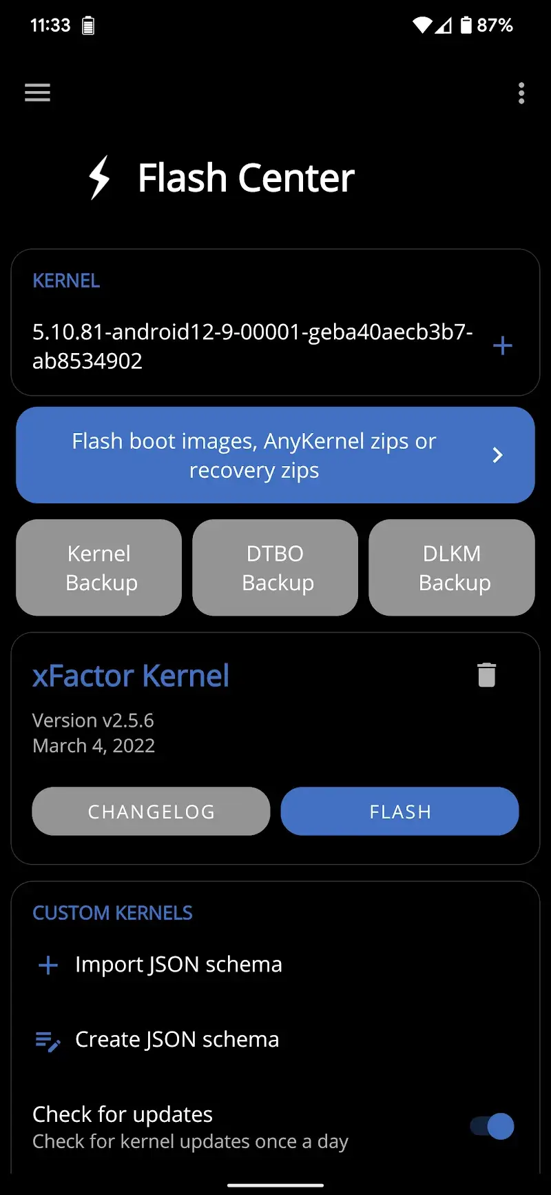 EX Kernel Manager - screenshot 3