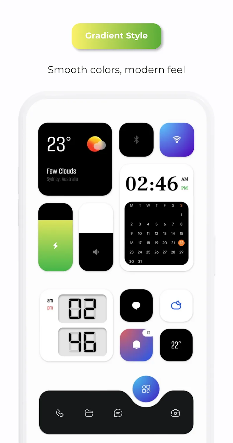 Flux Neo for KWGT - screenshot 2