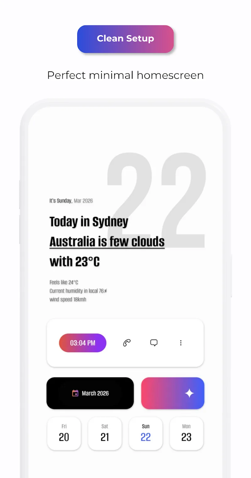 Flux Neo for KWGT - screenshot 5