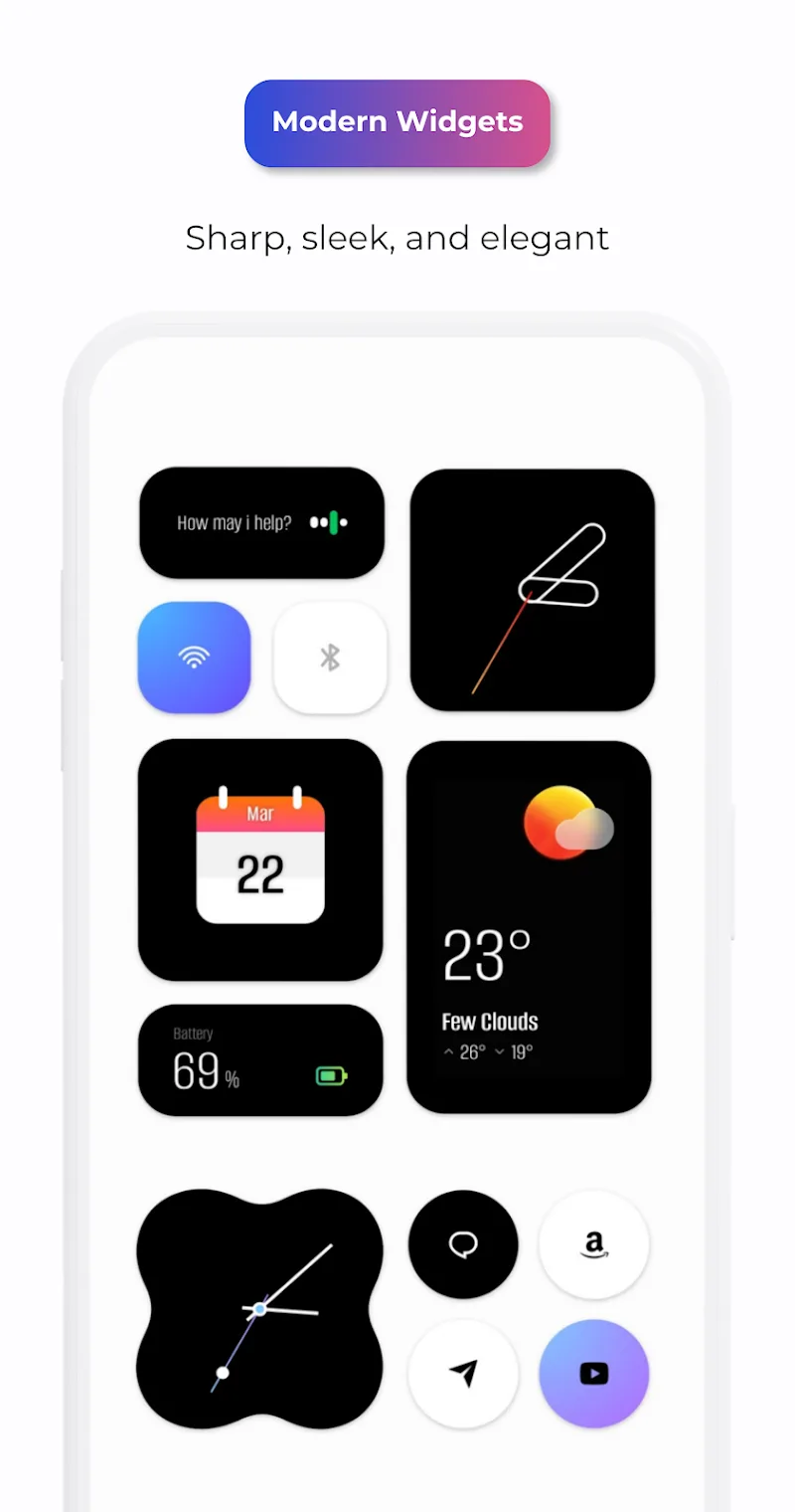 Flux Neo for KWGT - screenshot 6