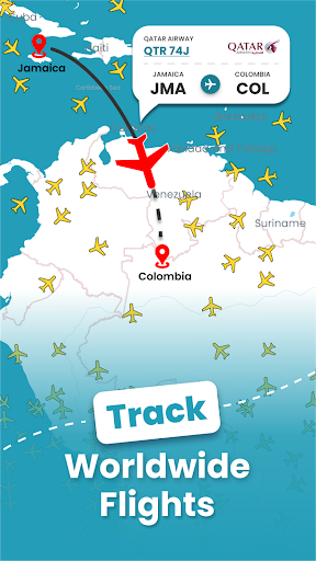 Flymat Live Flight Tracker - screenshot 1
