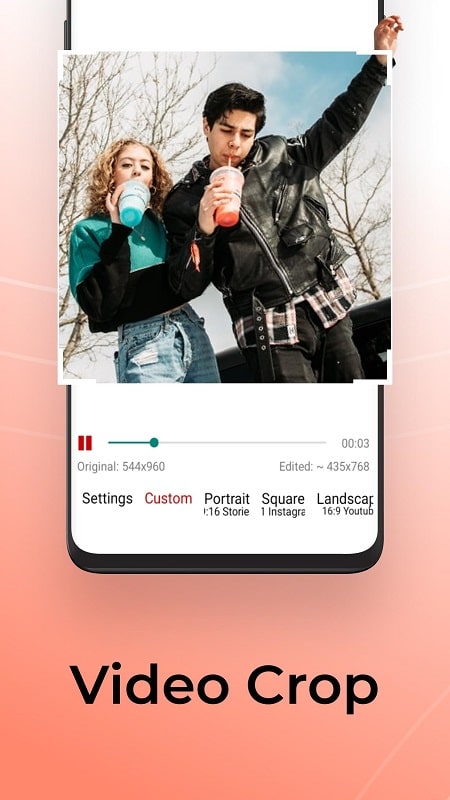 Crop &amp; Trim Video editor APK - screenshot 3