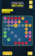 Cut The Buttons 2 Logic Puzzle - screenshot 1