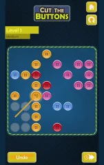 Cut The Buttons 2 Logic Puzzle - screenshot 2