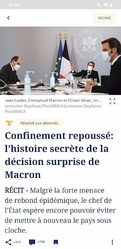 Le Figaro - screenshot 2