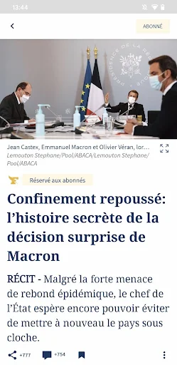 Le Figaro - screenshot 2