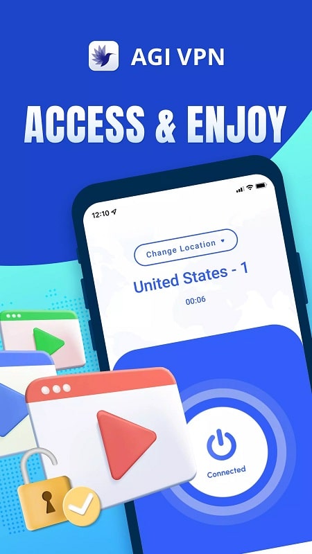 AGI VPN APK - screenshot 2