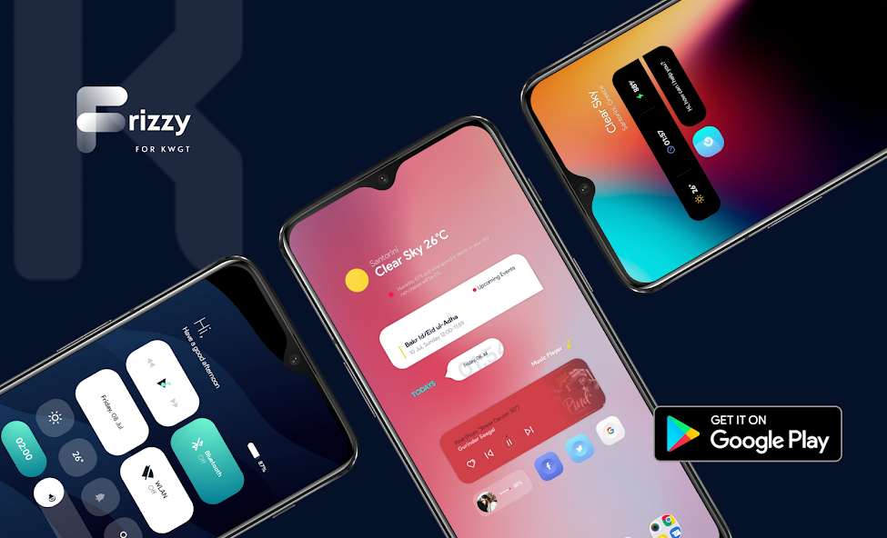 Frizzy KWGT - screenshot 1