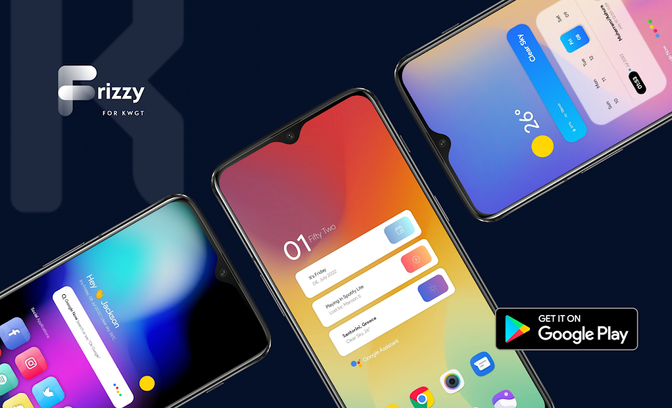 Frizzy KWGT - screenshot 7