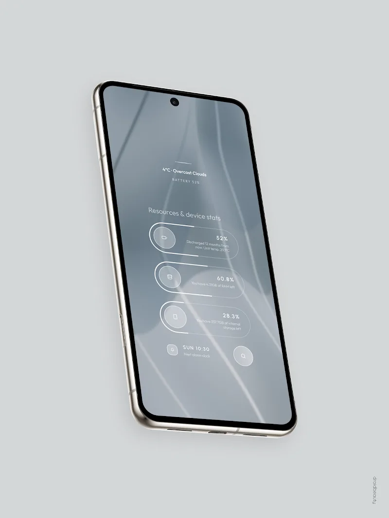 Frost KWGT - screenshot 5