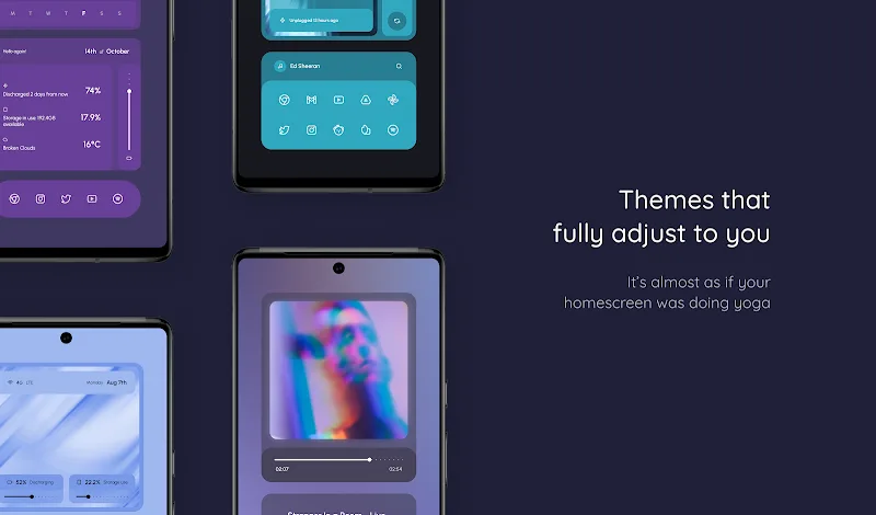 Futura KLWP - screenshot 2