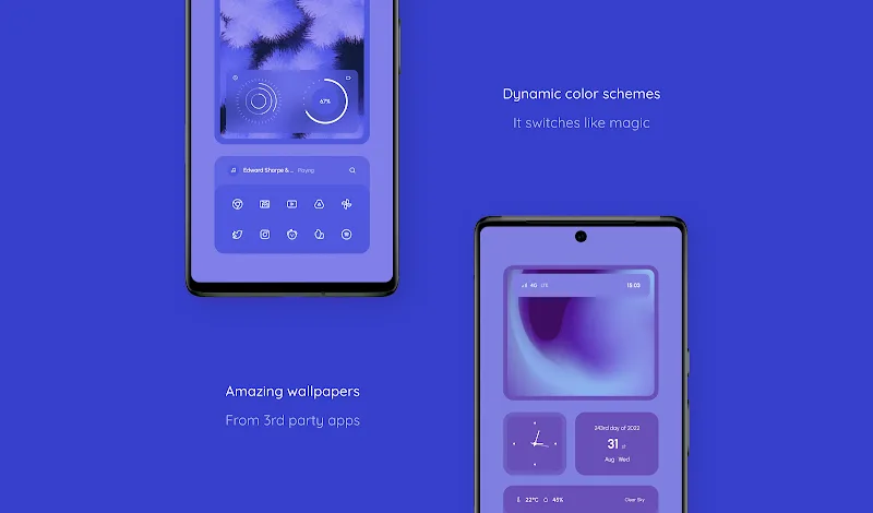 Futura KLWP - screenshot 3